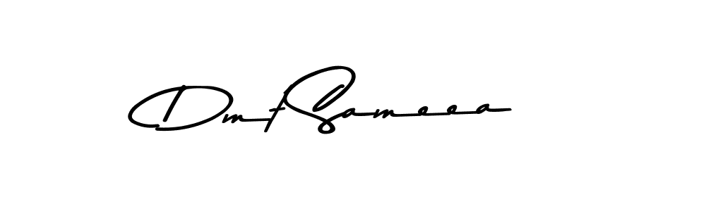Make a beautiful signature design for name Dmt Sameea. Use this online signature maker to create a handwritten signature for free. Dmt Sameea signature style 9 images and pictures png