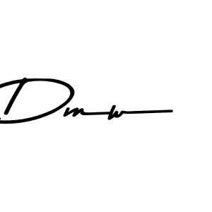 The best way (Asem Kandis PERSONAL USE) to make a short signature is to pick only two or three words in your name. The name Dmw include a total of six letters. For converting this name. Dmw signature style 9 images and pictures png