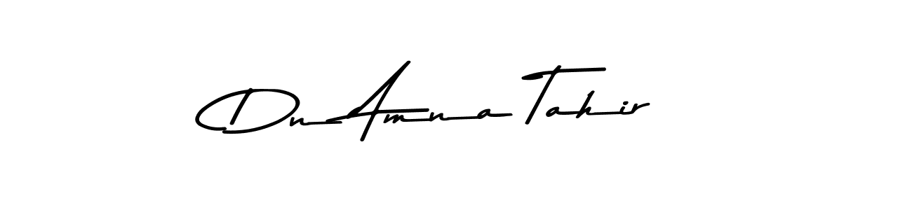 Asem Kandis PERSONAL USE is a professional signature style that is perfect for those who want to add a touch of class to their signature. It is also a great choice for those who want to make their signature more unique. Get Dn Amna Tahir name to fancy signature for free. Dn Amna Tahir signature style 9 images and pictures png