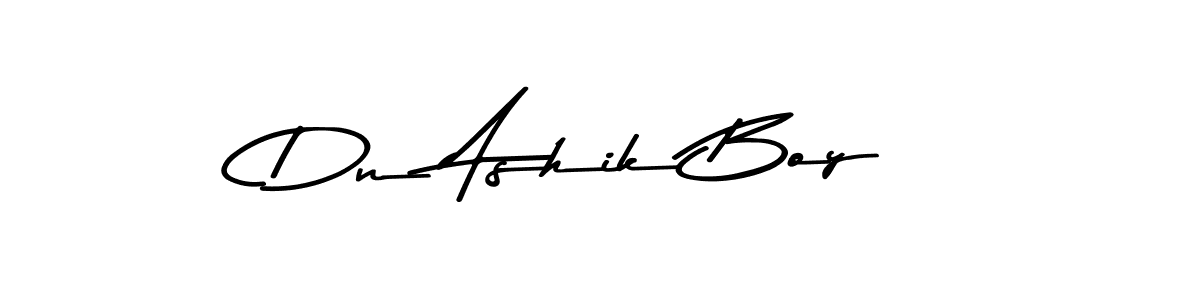 Use a signature maker to create a handwritten signature online. With this signature software, you can design (Asem Kandis PERSONAL USE) your own signature for name Dn Ashik Boy. Dn Ashik Boy signature style 9 images and pictures png