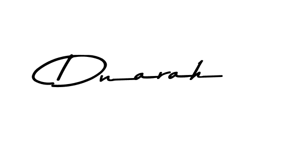 Design your own signature with our free online signature maker. With this signature software, you can create a handwritten (Asem Kandis PERSONAL USE) signature for name Dnarah. Dnarah signature style 9 images and pictures png