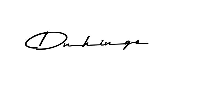 How to make Dnhinge name signature. Use Asem Kandis PERSONAL USE style for creating short signs online. This is the latest handwritten sign. Dnhinge signature style 9 images and pictures png