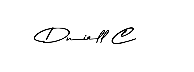 How to make Dniell C signature? Asem Kandis PERSONAL USE is a professional autograph style. Create handwritten signature for Dniell C name. Dniell C signature style 9 images and pictures png