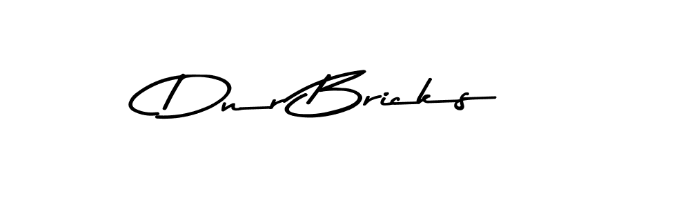 How to make Dnr Bricks name signature. Use Asem Kandis PERSONAL USE style for creating short signs online. This is the latest handwritten sign. Dnr Bricks signature style 9 images and pictures png