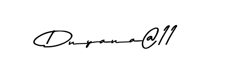 Use a signature maker to create a handwritten signature online. With this signature software, you can design (Asem Kandis PERSONAL USE) your own signature for name Dnyana@11. Dnyana@11 signature style 9 images and pictures png