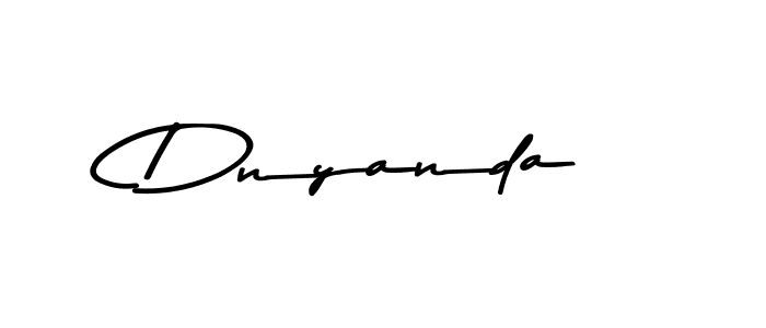 Dnyanda stylish signature style. Best Handwritten Sign (Asem Kandis PERSONAL USE) for my name. Handwritten Signature Collection Ideas for my name Dnyanda. Dnyanda signature style 9 images and pictures png