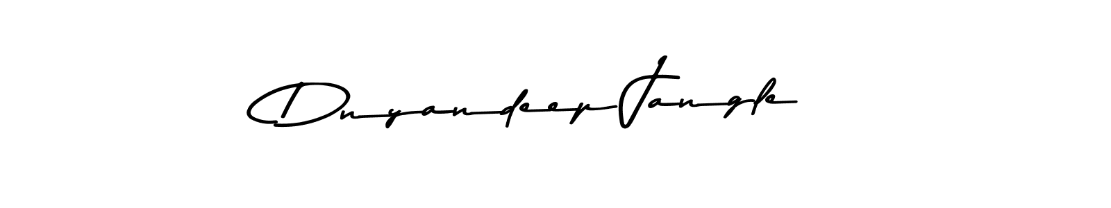 This is the best signature style for the Dnyandeep Jangle name. Also you like these signature font (Asem Kandis PERSONAL USE). Mix name signature. Dnyandeep Jangle signature style 9 images and pictures png
