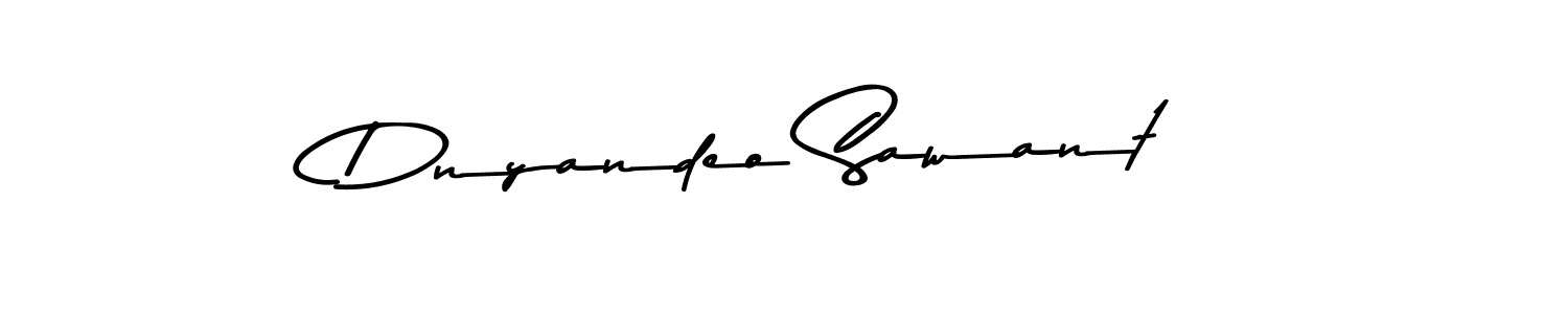 Use a signature maker to create a handwritten signature online. With this signature software, you can design (Asem Kandis PERSONAL USE) your own signature for name Dnyandeo Sawant. Dnyandeo Sawant signature style 9 images and pictures png