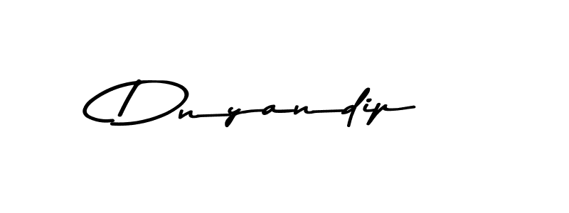 How to make Dnyandip signature? Asem Kandis PERSONAL USE is a professional autograph style. Create handwritten signature for Dnyandip name. Dnyandip signature style 9 images and pictures png