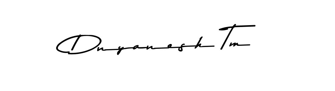 Also we have Dnyanesh Tm name is the best signature style. Create professional handwritten signature collection using Asem Kandis PERSONAL USE autograph style. Dnyanesh Tm signature style 9 images and pictures png