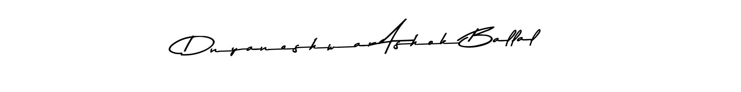 You can use this online signature creator to create a handwritten signature for the name Dnyaneshwar Ashok Ballal. This is the best online autograph maker. Dnyaneshwar Ashok Ballal signature style 9 images and pictures png