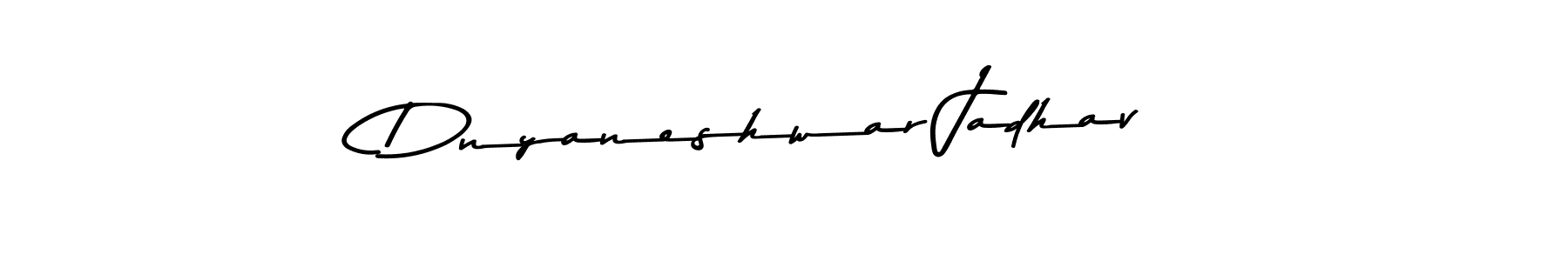 Make a beautiful signature design for name Dnyaneshwar Jadhav. Use this online signature maker to create a handwritten signature for free. Dnyaneshwar Jadhav signature style 9 images and pictures png