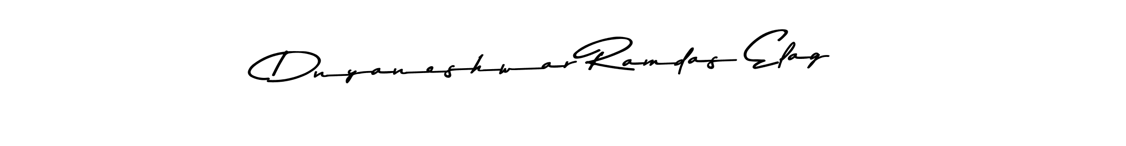 Dnyaneshwar Ramdas Elag stylish signature style. Best Handwritten Sign (Asem Kandis PERSONAL USE) for my name. Handwritten Signature Collection Ideas for my name Dnyaneshwar Ramdas Elag. Dnyaneshwar Ramdas Elag signature style 9 images and pictures png