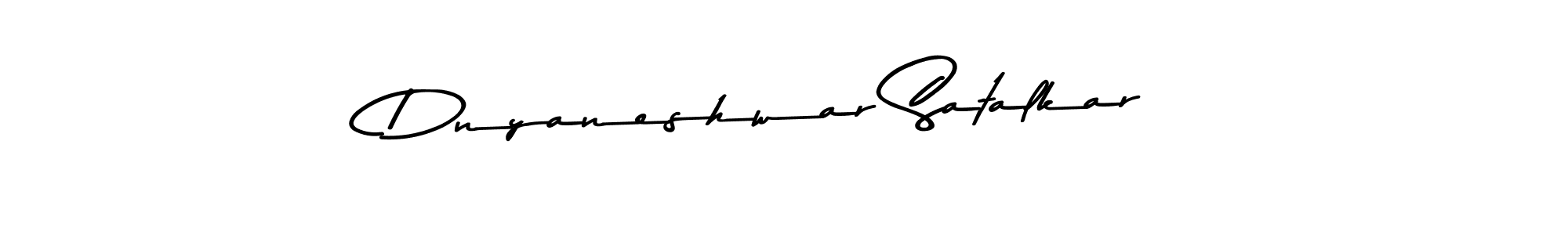 Dnyaneshwar Satalkar stylish signature style. Best Handwritten Sign (Asem Kandis PERSONAL USE) for my name. Handwritten Signature Collection Ideas for my name Dnyaneshwar Satalkar. Dnyaneshwar Satalkar signature style 9 images and pictures png