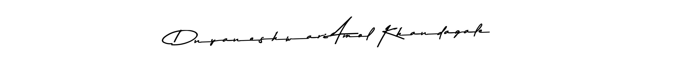 Also You can easily find your signature by using the search form. We will create Dnyaneshwari Amol Khandagale name handwritten signature images for you free of cost using Asem Kandis PERSONAL USE sign style. Dnyaneshwari Amol Khandagale signature style 9 images and pictures png