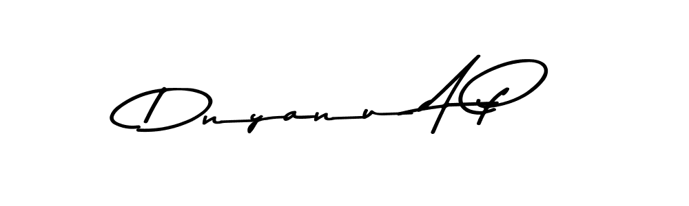 This is the best signature style for the Dnyanu A P name. Also you like these signature font (Asem Kandis PERSONAL USE). Mix name signature. Dnyanu A P signature style 9 images and pictures png