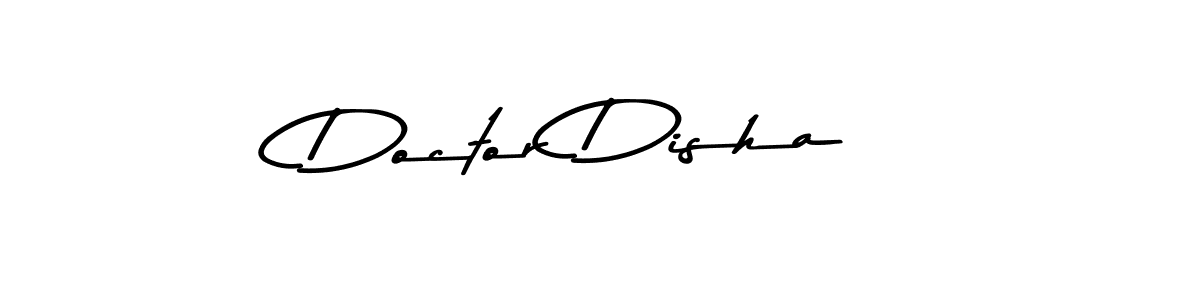 Use a signature maker to create a handwritten signature online. With this signature software, you can design (Asem Kandis PERSONAL USE) your own signature for name Doctor Disha. Doctor Disha signature style 9 images and pictures png