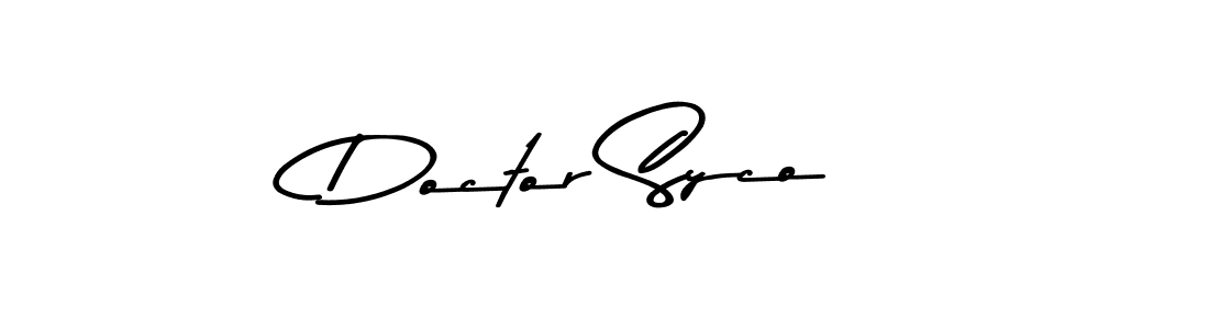 This is the best signature style for the Doctor Syco name. Also you like these signature font (Asem Kandis PERSONAL USE). Mix name signature. Doctor Syco signature style 9 images and pictures png