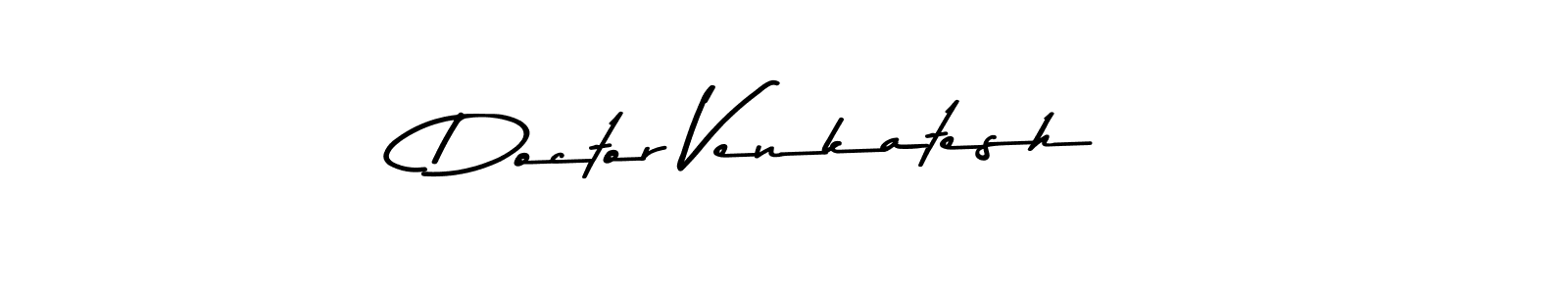 The best way (Asem Kandis PERSONAL USE) to make a short signature is to pick only two or three words in your name. The name Doctor Venkatesh include a total of six letters. For converting this name. Doctor Venkatesh signature style 9 images and pictures png