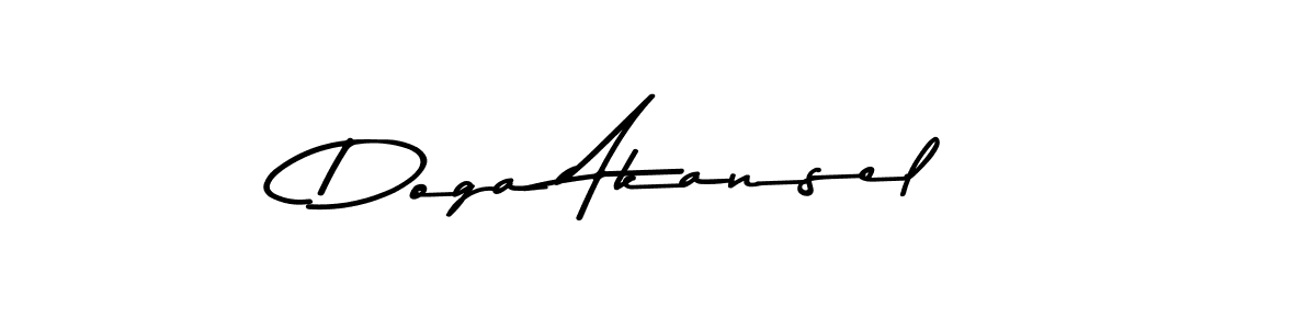 How to make Doga Akansel signature? Asem Kandis PERSONAL USE is a professional autograph style. Create handwritten signature for Doga Akansel name. Doga Akansel signature style 9 images and pictures png