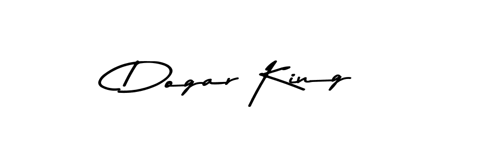 Make a beautiful signature design for name Dogar King. With this signature (Asem Kandis PERSONAL USE) style, you can create a handwritten signature for free. Dogar King signature style 9 images and pictures png