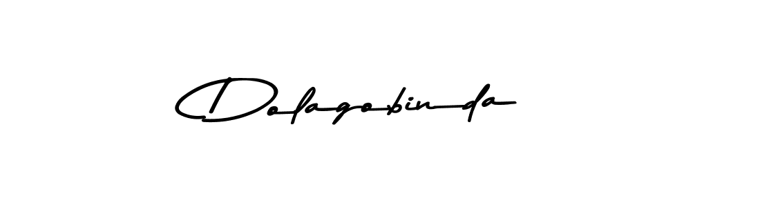 Make a beautiful signature design for name Dolagobinda. With this signature (Asem Kandis PERSONAL USE) style, you can create a handwritten signature for free. Dolagobinda signature style 9 images and pictures png