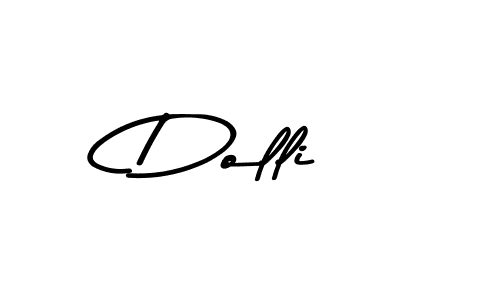 Design your own signature with our free online signature maker. With this signature software, you can create a handwritten (Asem Kandis PERSONAL USE) signature for name Dolli. Dolli signature style 9 images and pictures png