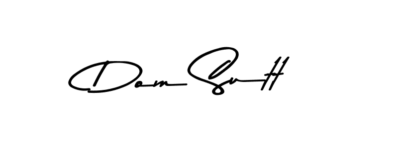 It looks lik you need a new signature style for name Dom Sutt. Design unique handwritten (Asem Kandis PERSONAL USE) signature with our free signature maker in just a few clicks. Dom Sutt signature style 9 images and pictures png