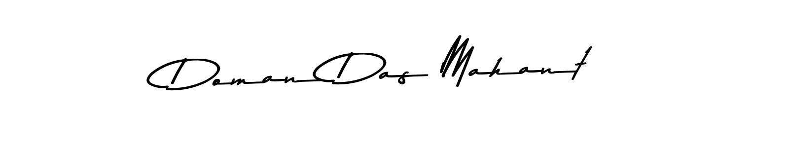 How to make Doman Das Mahant signature? Asem Kandis PERSONAL USE is a professional autograph style. Create handwritten signature for Doman Das Mahant name. Doman Das Mahant signature style 9 images and pictures png