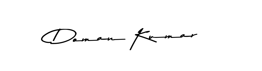 The best way (Asem Kandis PERSONAL USE) to make a short signature is to pick only two or three words in your name. The name Doman Kumar include a total of six letters. For converting this name. Doman Kumar signature style 9 images and pictures png