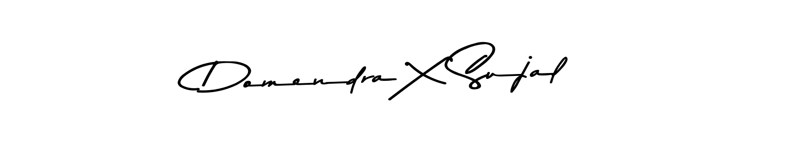Once you've used our free online signature maker to create your best signature Asem Kandis PERSONAL USE style, it's time to enjoy all of the benefits that Domendra X Sujal name signing documents. Domendra X Sujal signature style 9 images and pictures png