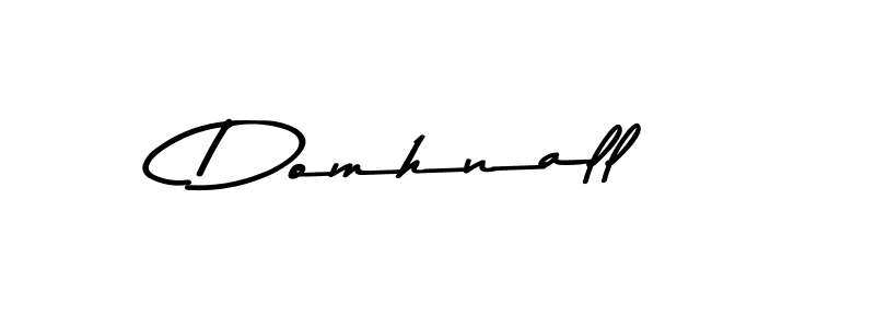 Domhnall stylish signature style. Best Handwritten Sign (Asem Kandis PERSONAL USE) for my name. Handwritten Signature Collection Ideas for my name Domhnall. Domhnall signature style 9 images and pictures png