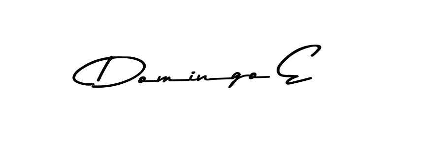 This is the best signature style for the Domingo E name. Also you like these signature font (Asem Kandis PERSONAL USE). Mix name signature. Domingo E signature style 9 images and pictures png