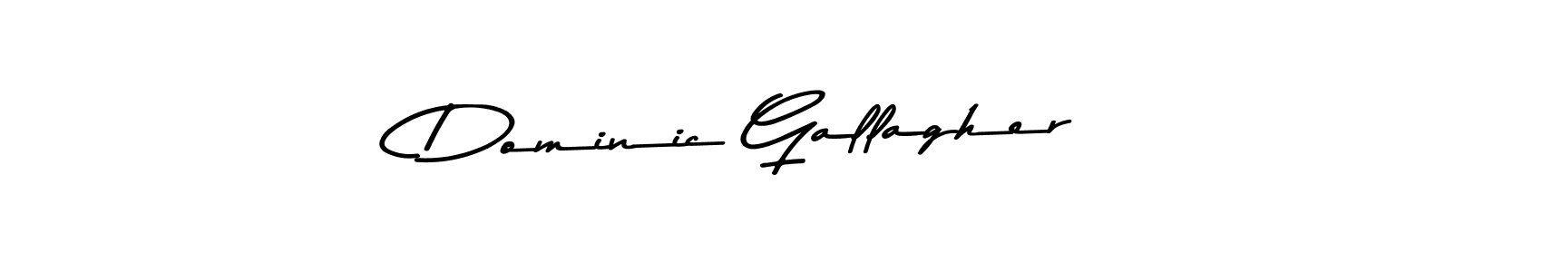 Make a beautiful signature design for name Dominic Gallagher. With this signature (Asem Kandis PERSONAL USE) style, you can create a handwritten signature for free. Dominic Gallagher signature style 9 images and pictures png