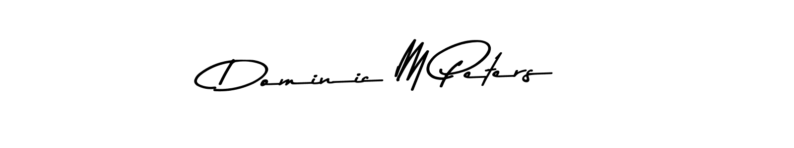 It looks lik you need a new signature style for name Dominic M Peters. Design unique handwritten (Asem Kandis PERSONAL USE) signature with our free signature maker in just a few clicks. Dominic M Peters signature style 9 images and pictures png