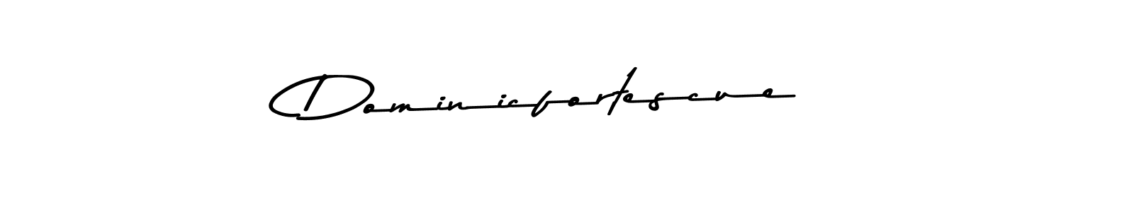 Create a beautiful signature design for name Dominicfortescue. With this signature (Asem Kandis PERSONAL USE) fonts, you can make a handwritten signature for free. Dominicfortescue signature style 9 images and pictures png