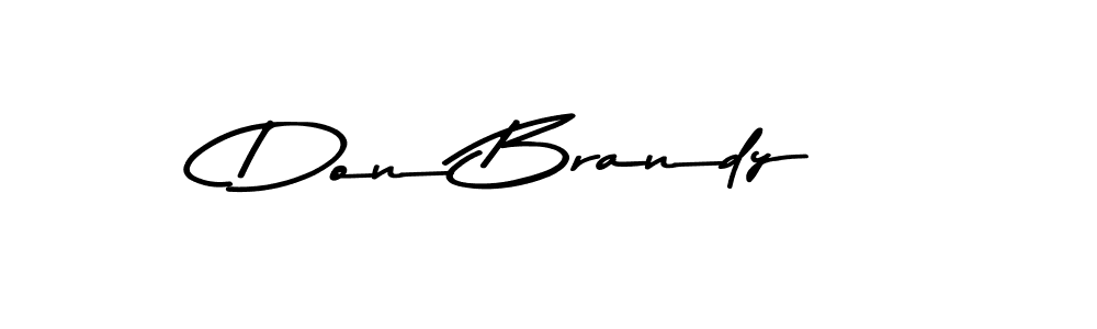 This is the best signature style for the Don Brandy name. Also you like these signature font (Asem Kandis PERSONAL USE). Mix name signature. Don Brandy signature style 9 images and pictures png