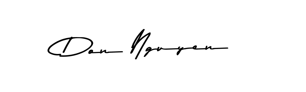 How to make Don Nguyen signature? Asem Kandis PERSONAL USE is a professional autograph style. Create handwritten signature for Don Nguyen name. Don Nguyen signature style 9 images and pictures png