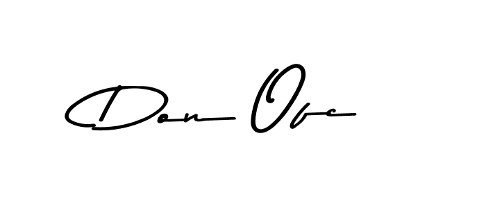 Asem Kandis PERSONAL USE is a professional signature style that is perfect for those who want to add a touch of class to their signature. It is also a great choice for those who want to make their signature more unique. Get Don Ofc name to fancy signature for free. Don Ofc signature style 9 images and pictures png