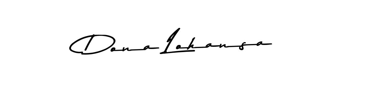 Asem Kandis PERSONAL USE is a professional signature style that is perfect for those who want to add a touch of class to their signature. It is also a great choice for those who want to make their signature more unique. Get Dona Lohansa name to fancy signature for free. Dona Lohansa signature style 9 images and pictures png