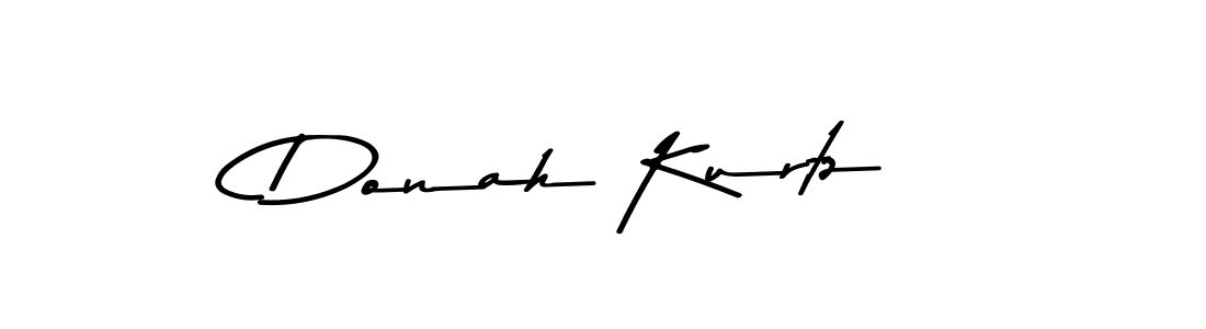 Similarly Asem Kandis PERSONAL USE is the best handwritten signature design. Signature creator online .You can use it as an online autograph creator for name Donah Kurtz. Donah Kurtz signature style 9 images and pictures png