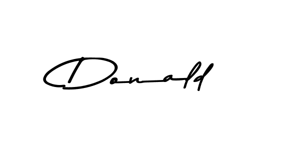 Also we have Donald name is the best signature style. Create professional handwritten signature collection using Asem Kandis PERSONAL USE autograph style. Donald signature style 9 images and pictures png