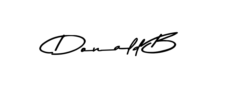 Also You can easily find your signature by using the search form. We will create Donald B name handwritten signature images for you free of cost using Asem Kandis PERSONAL USE sign style. Donald B signature style 9 images and pictures png