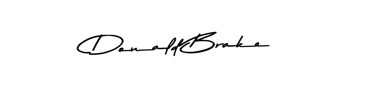 This is the best signature style for the Donald Brake name. Also you like these signature font (Asem Kandis PERSONAL USE). Mix name signature. Donald Brake signature style 9 images and pictures png