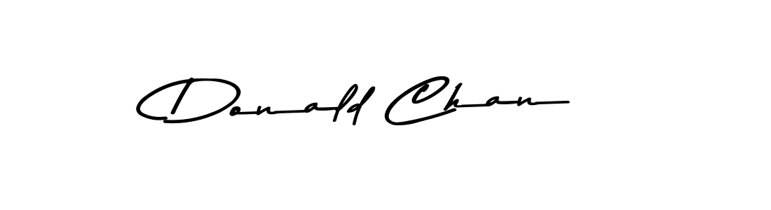 Donald Chan stylish signature style. Best Handwritten Sign (Asem Kandis PERSONAL USE) for my name. Handwritten Signature Collection Ideas for my name Donald Chan. Donald Chan signature style 9 images and pictures png