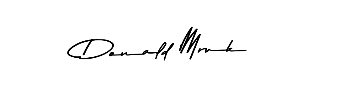 Similarly Asem Kandis PERSONAL USE is the best handwritten signature design. Signature creator online .You can use it as an online autograph creator for name Donald Mruk. Donald Mruk signature style 9 images and pictures png