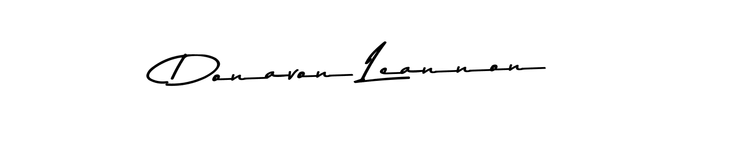 Make a beautiful signature design for name Donavon Leannon. Use this online signature maker to create a handwritten signature for free. Donavon Leannon signature style 9 images and pictures png