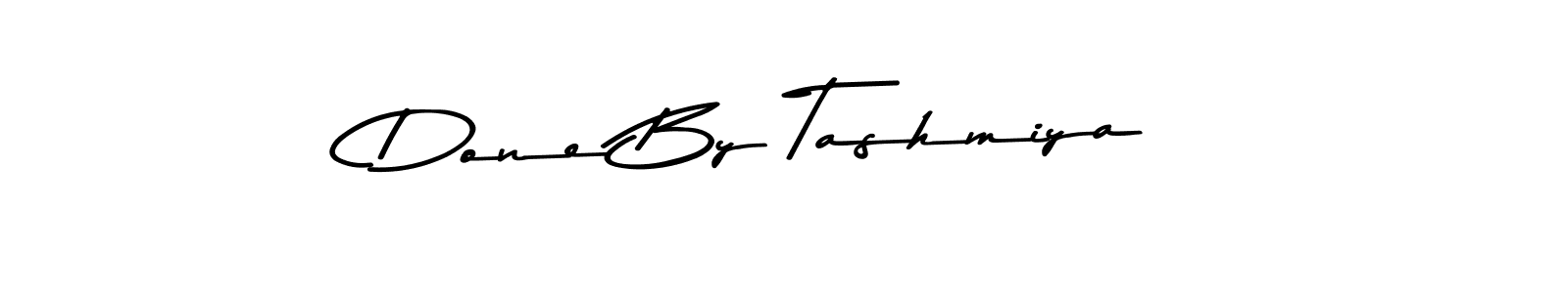 You should practise on your own different ways (Asem Kandis PERSONAL USE) to write your name (Done By Tashmiya) in signature. don't let someone else do it for you. Done By Tashmiya signature style 9 images and pictures png