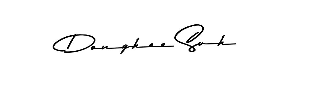 Design your own signature with our free online signature maker. With this signature software, you can create a handwritten (Asem Kandis PERSONAL USE) signature for name Donghee Suh. Donghee Suh signature style 9 images and pictures png