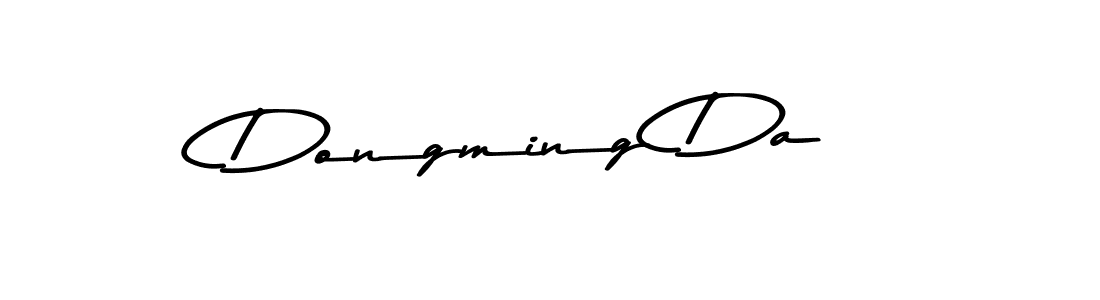 Dongming Da stylish signature style. Best Handwritten Sign (Asem Kandis PERSONAL USE) for my name. Handwritten Signature Collection Ideas for my name Dongming Da. Dongming Da signature style 9 images and pictures png